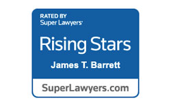 Rated By Super Lawyers | James T. Barrett | SuperLawyers.com