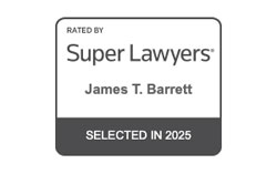 Rated By Super Lawyers | James T. Barrett | Selected In 2025